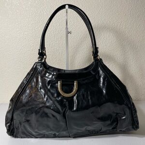 Gucci D ring hobo bag